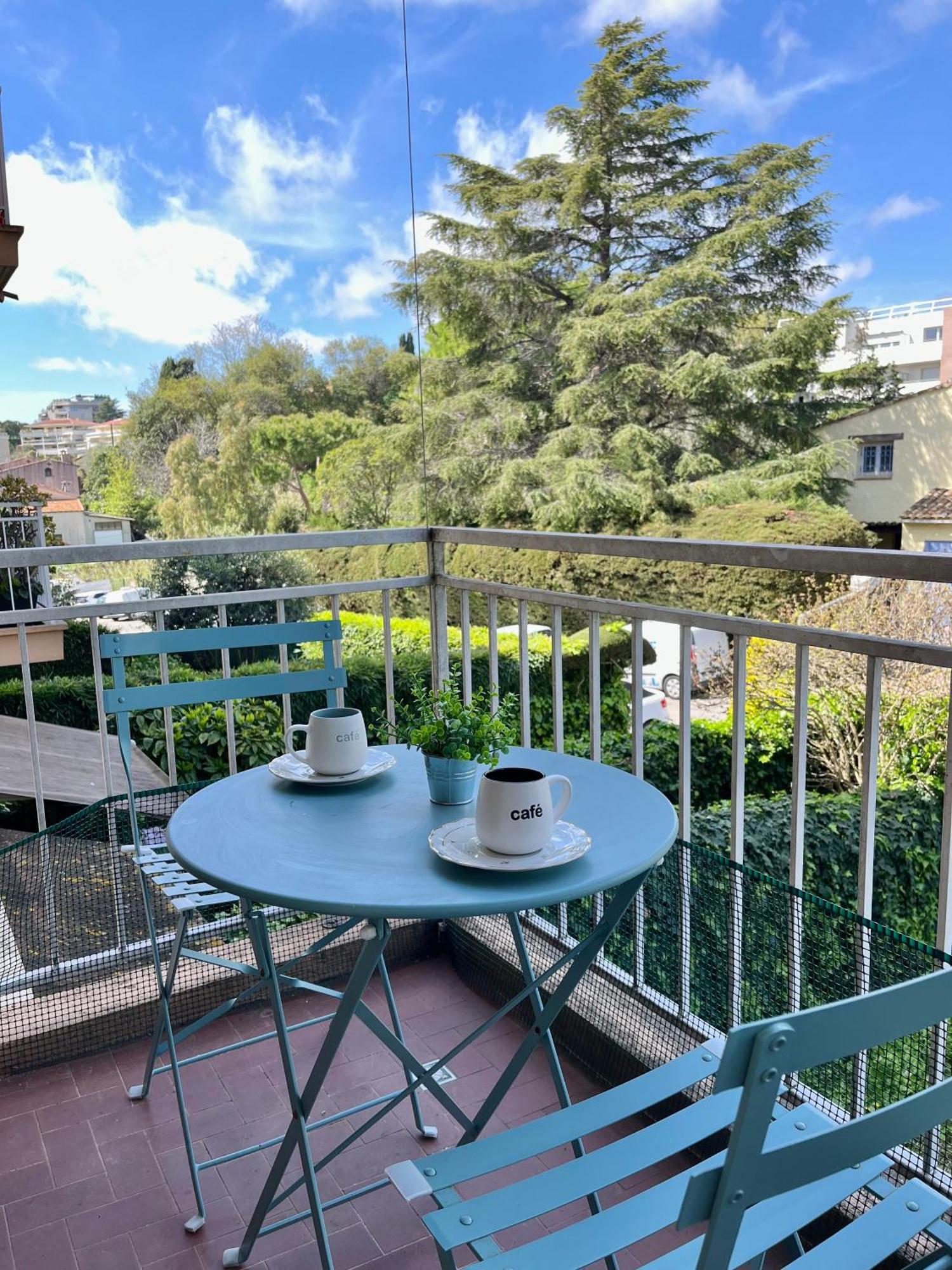 Antibes Home 2P 50M2 With Ac & Free Parking & 2 Balconies Exteriör bild