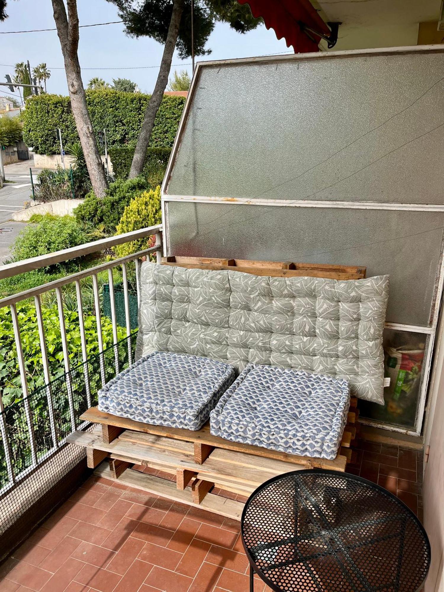 Antibes Home 2P 50M2 With Ac & Free Parking & 2 Balconies Exteriör bild